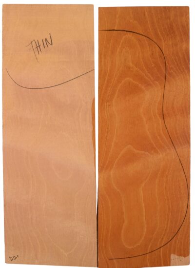 Mahogany (Genuine) GuitarBack2pcATC L022979.G.112