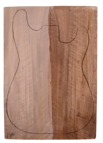 Walnut (Black) GuitarSolidBodyTopATC L022999.G.002