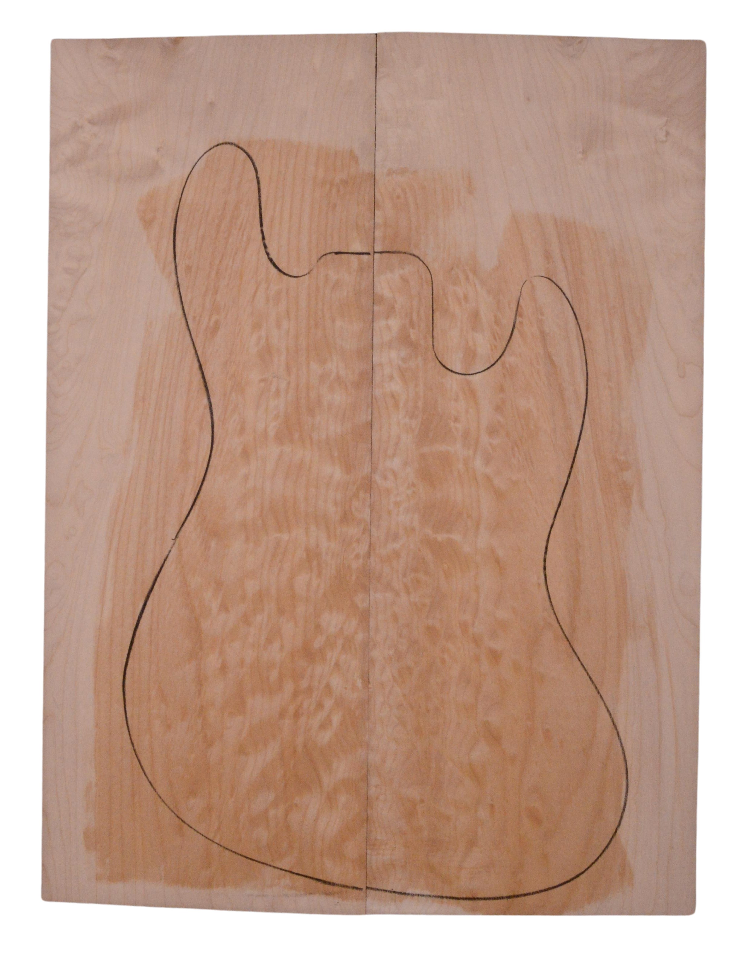 Maple (Big Leaf) GuitarSolidBodyTopATC L023949.G.009