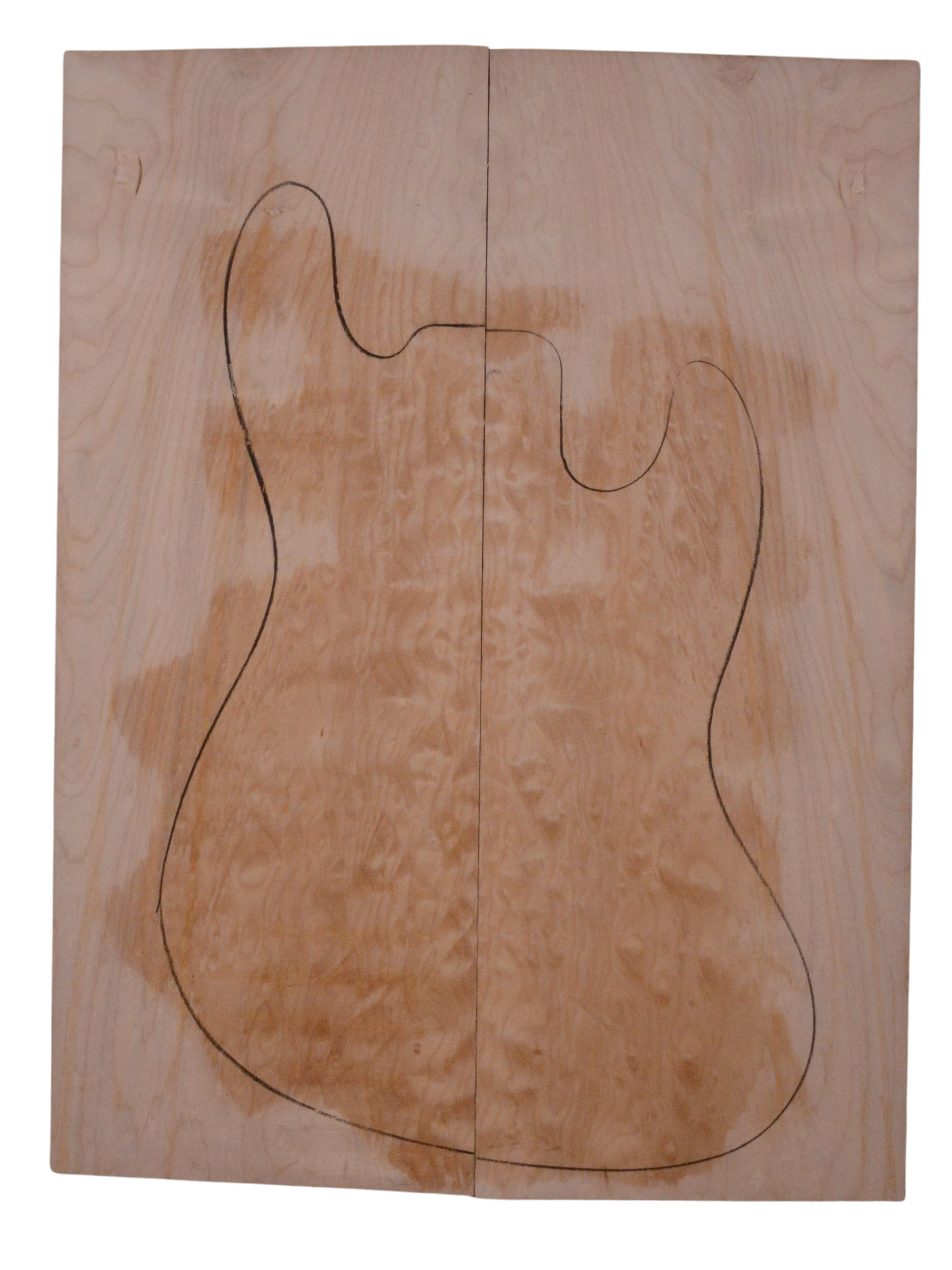 Maple (Big Leaf) GuitarSolidBodyTopATC L023949.G.010