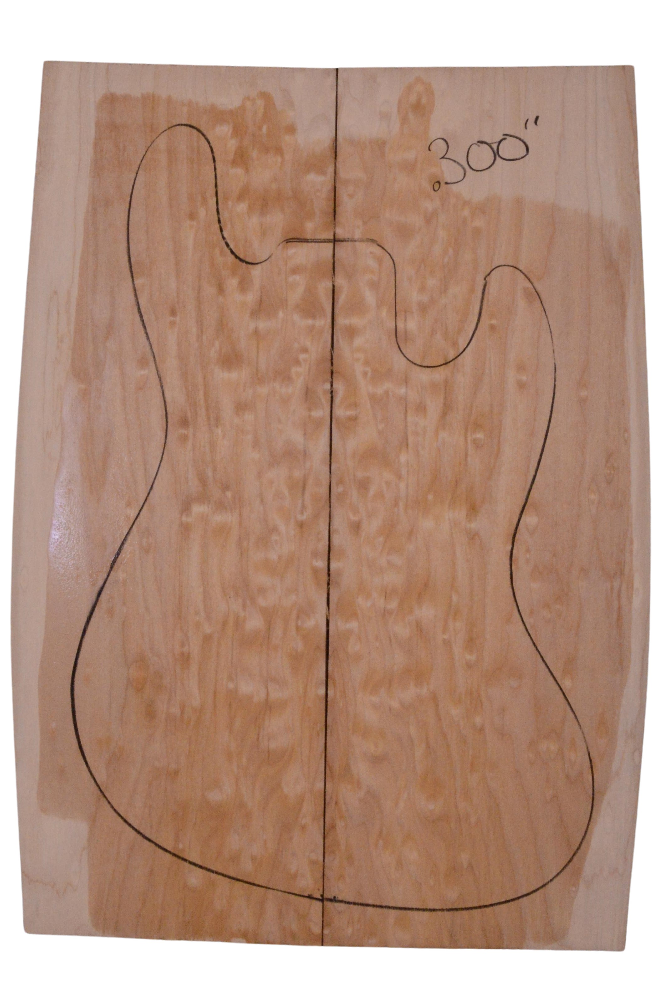 Maple (Big Leaf) GuitarSolidBodyTopATC L023949.G.011