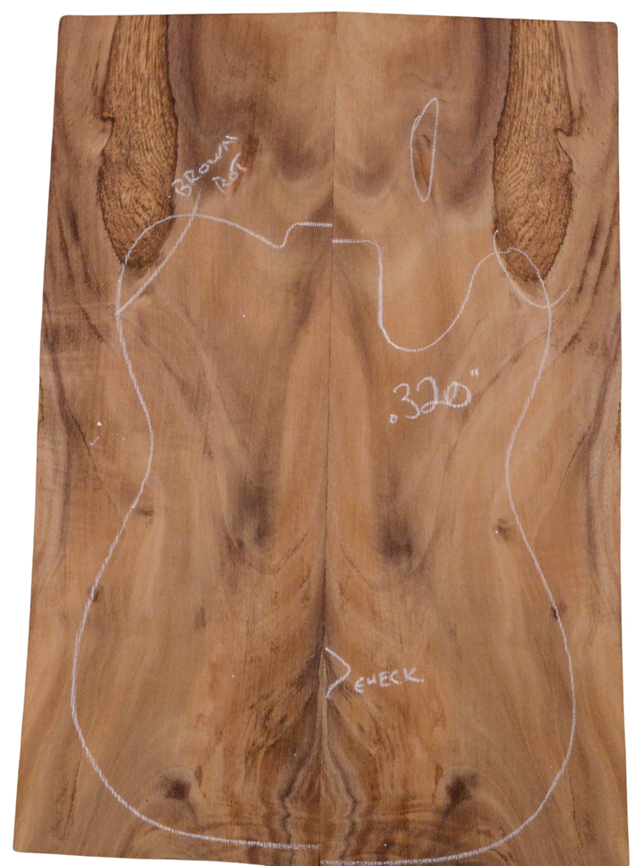 Koa GuitarSolidBodyTopATC L023950.G.024
