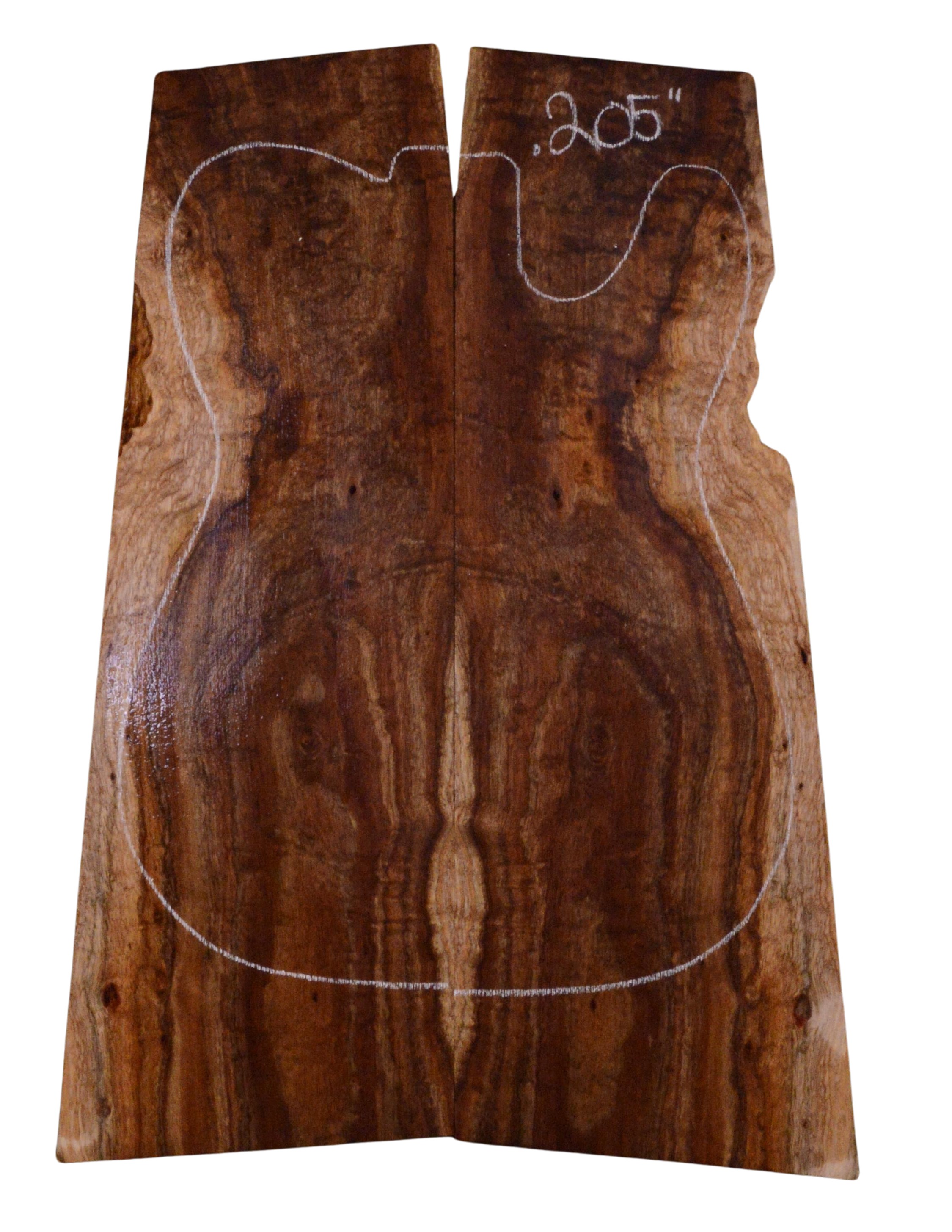 Koa GuitarSolidBodyTopATC L023951.G.006
