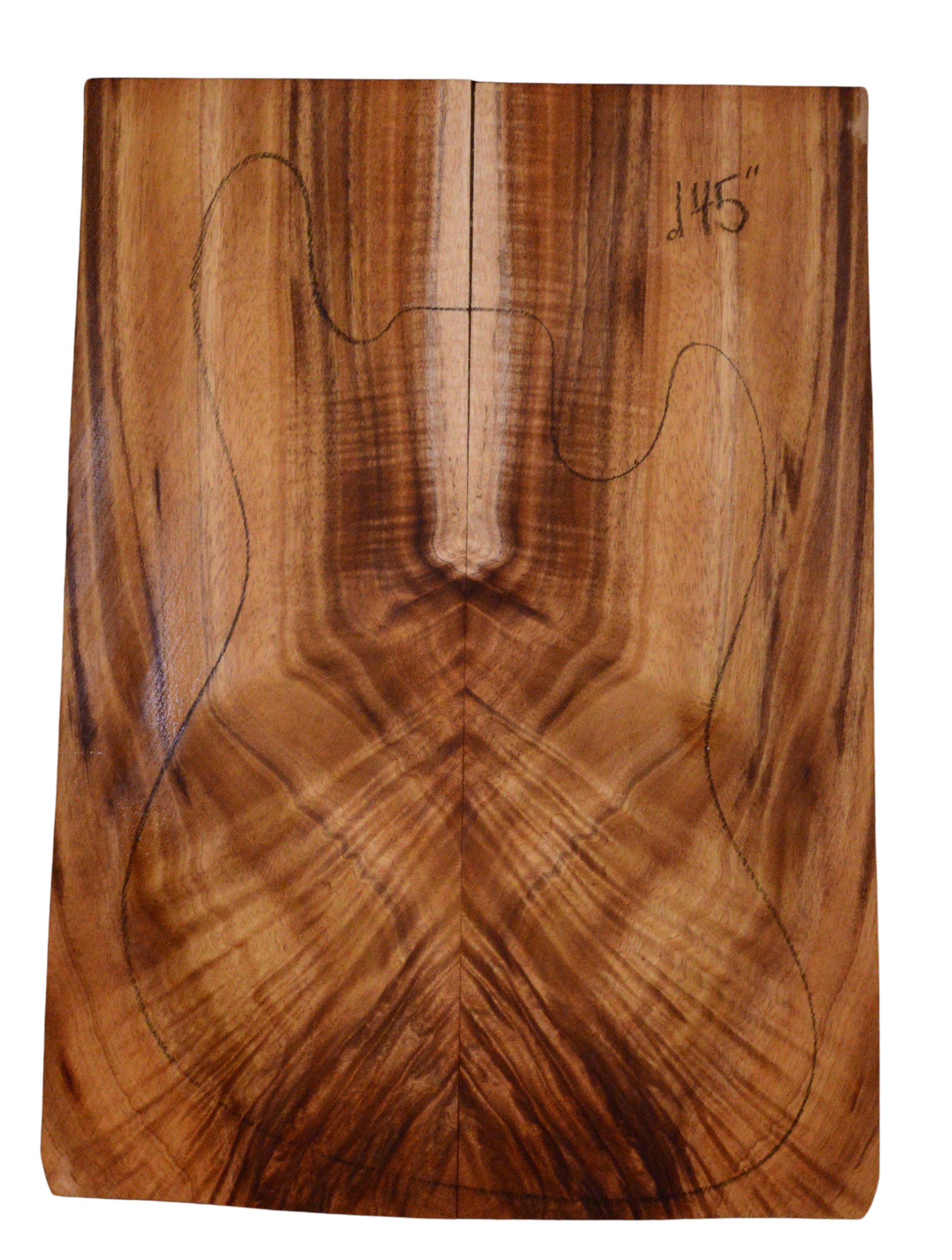 Koa GuitarSolidBodyTopATC L023951.G.012