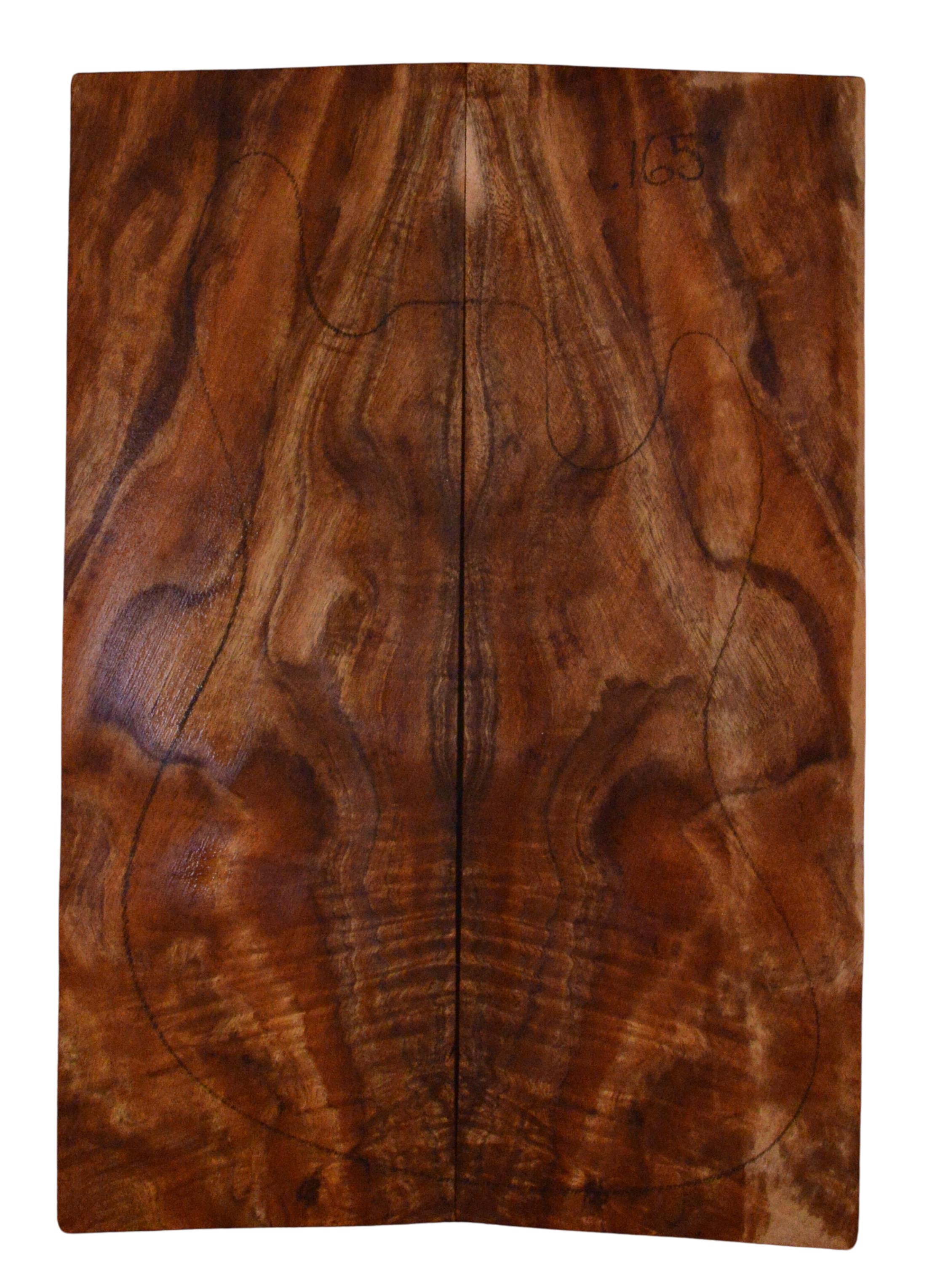 Koa GuitarSolidBodyTopATC L023951.G.016