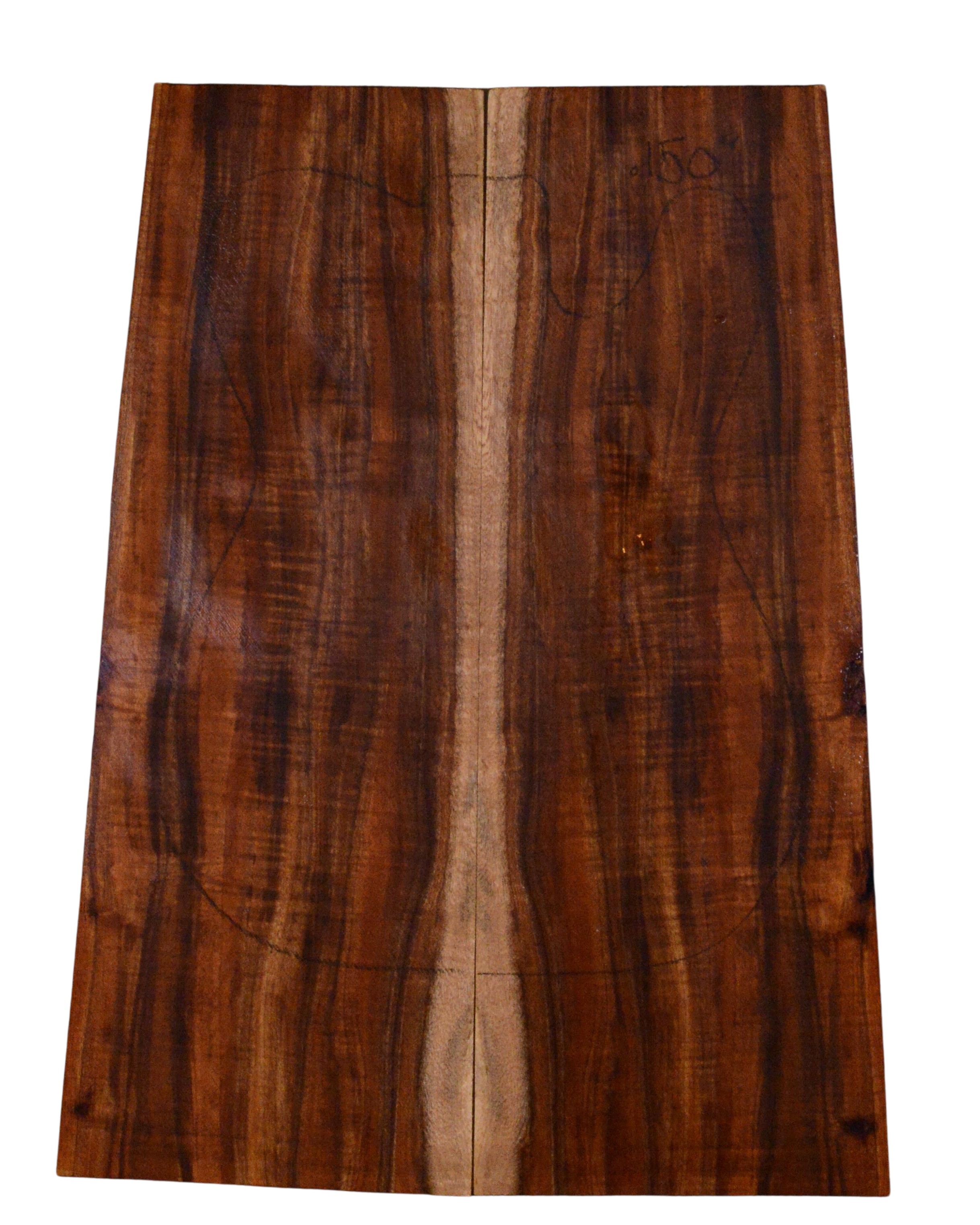 Koa GuitarSolidBodyTopATC L023951.G.018