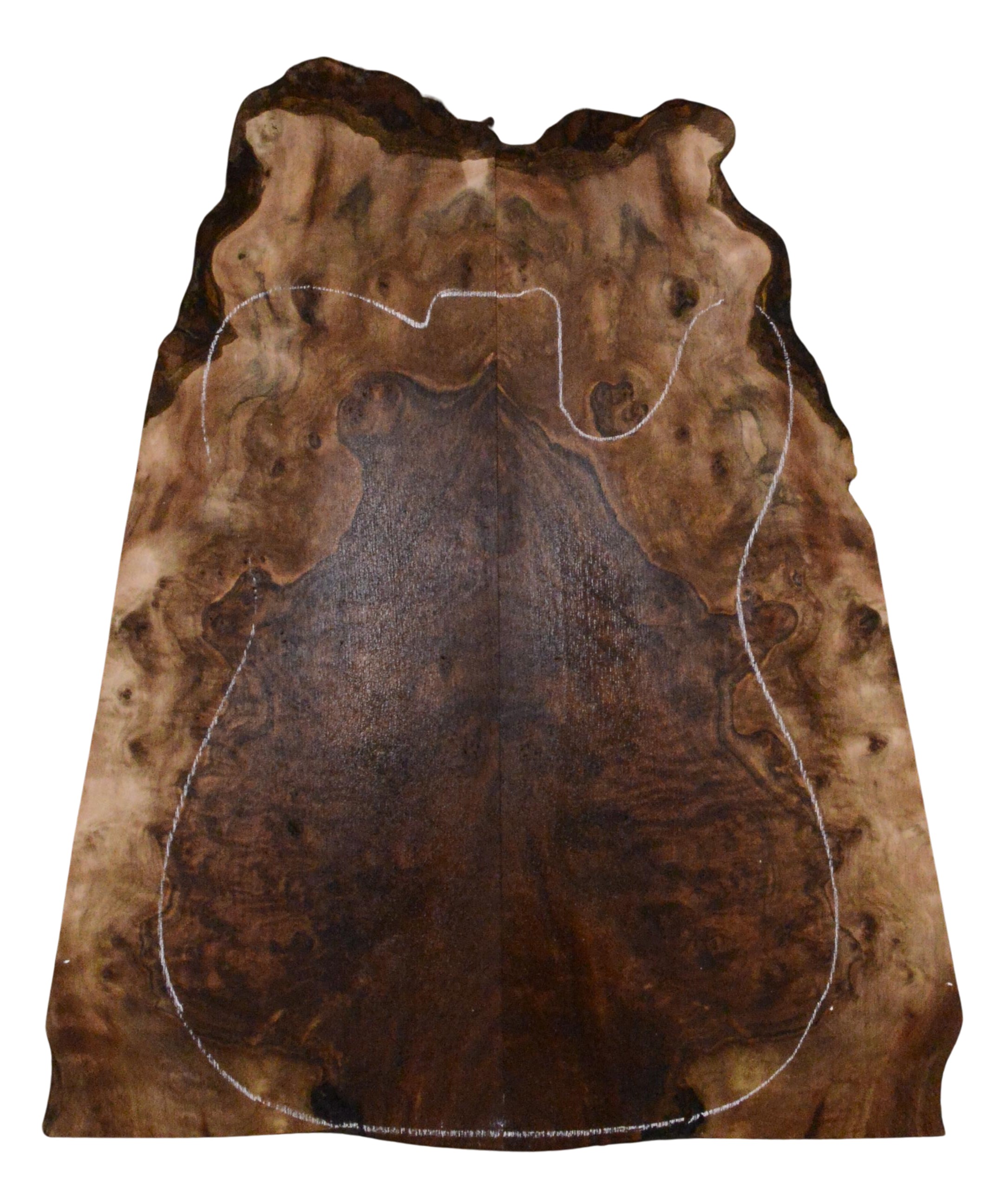 Walnut (Claro) GuitarSolidBodyTopATC L026202.G.001