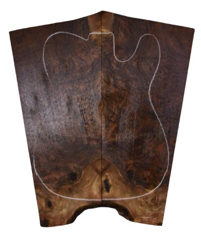 Walnut (Claro) GuitarSolidBodyTopATC L026202.G.003