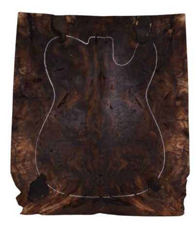 Walnut (Claro) GuitarSolidBodyTopATC L026202.G.005