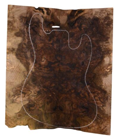 Walnut (Claro) GuitarSolidBodyTopATC L026202.G.007