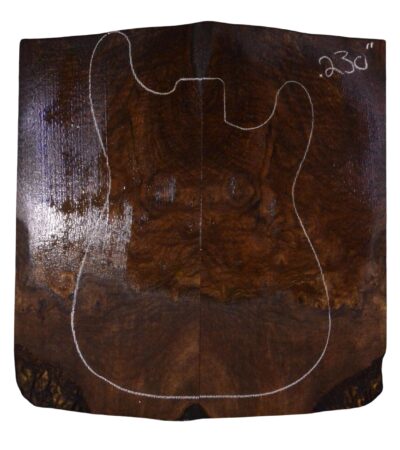 Walnut (Claro) GuitarSolidBodyTopATC L026202.G.010