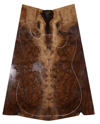 Walnut (Claro) GuitarSolidBodyTopATC L026202.G.013