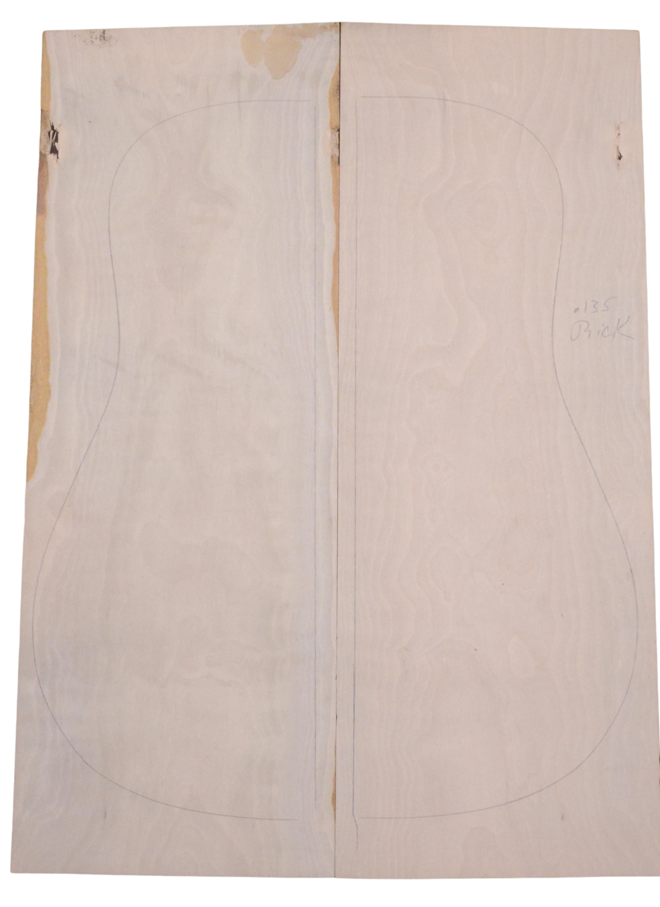 Holly GuitarBack2pcATC L026233.G.003
