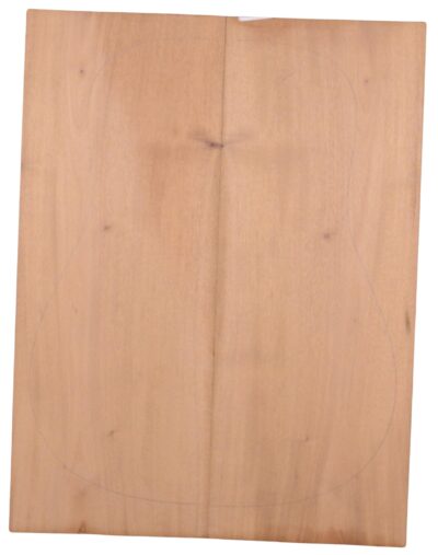 Mahogany (Sinker) GuitarBack2pcATC L026234.G.001