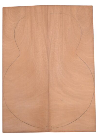 Mahogany (Sinker) GuitarBack2pcATC L026234.G.072