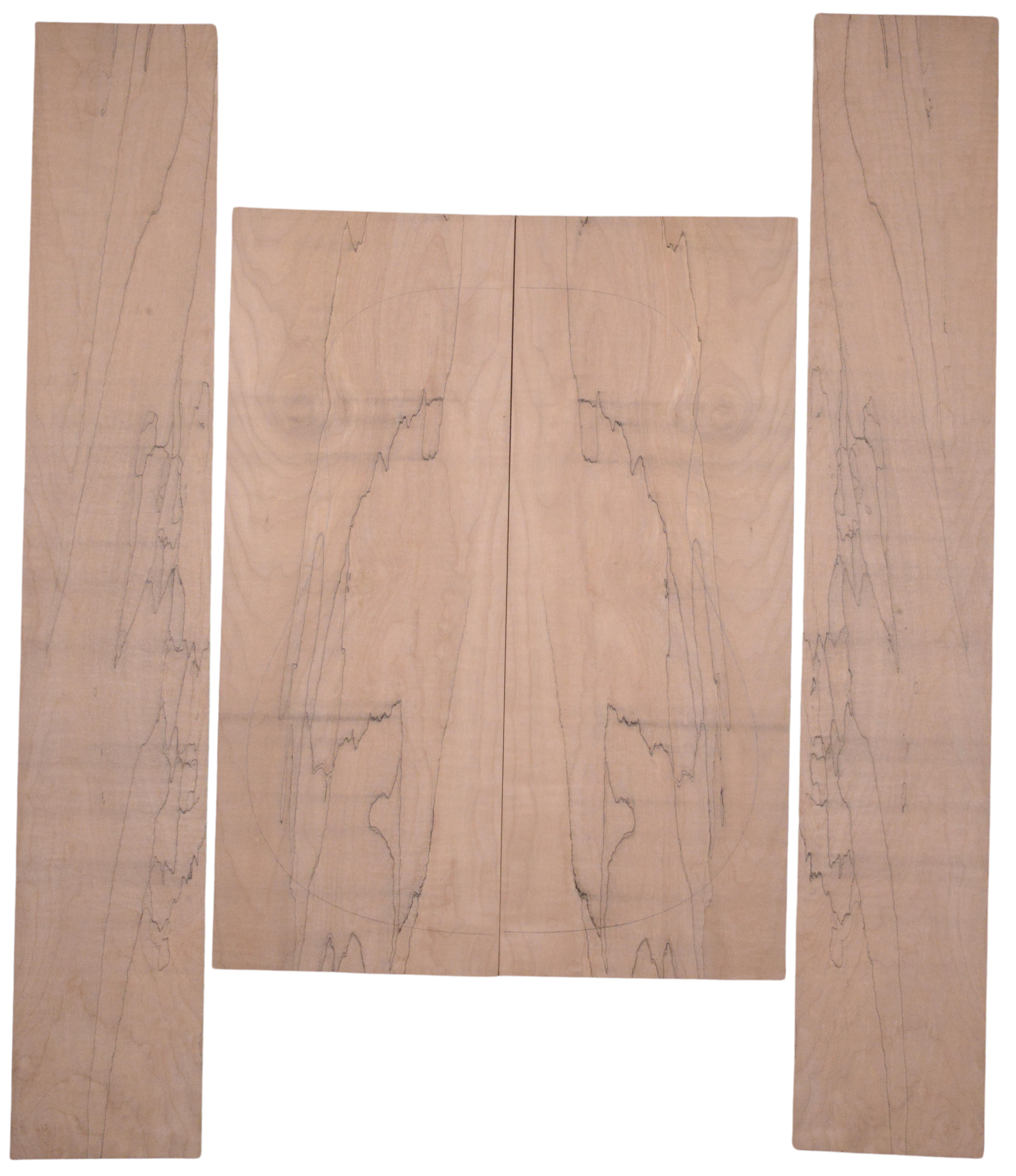 Maple (Big Leaf) GuitarSet4pcATC L026235.G.003