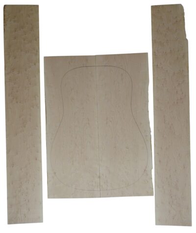 Maple (Hard Birdseye) - Guitar Only GuitarSet4pcATC L026340.G.002