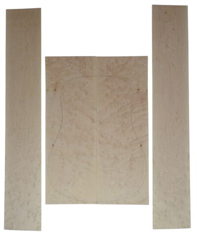 Maple (Hard Birdseye) - Guitar Only GuitarSet4pcATC L026340.G.004