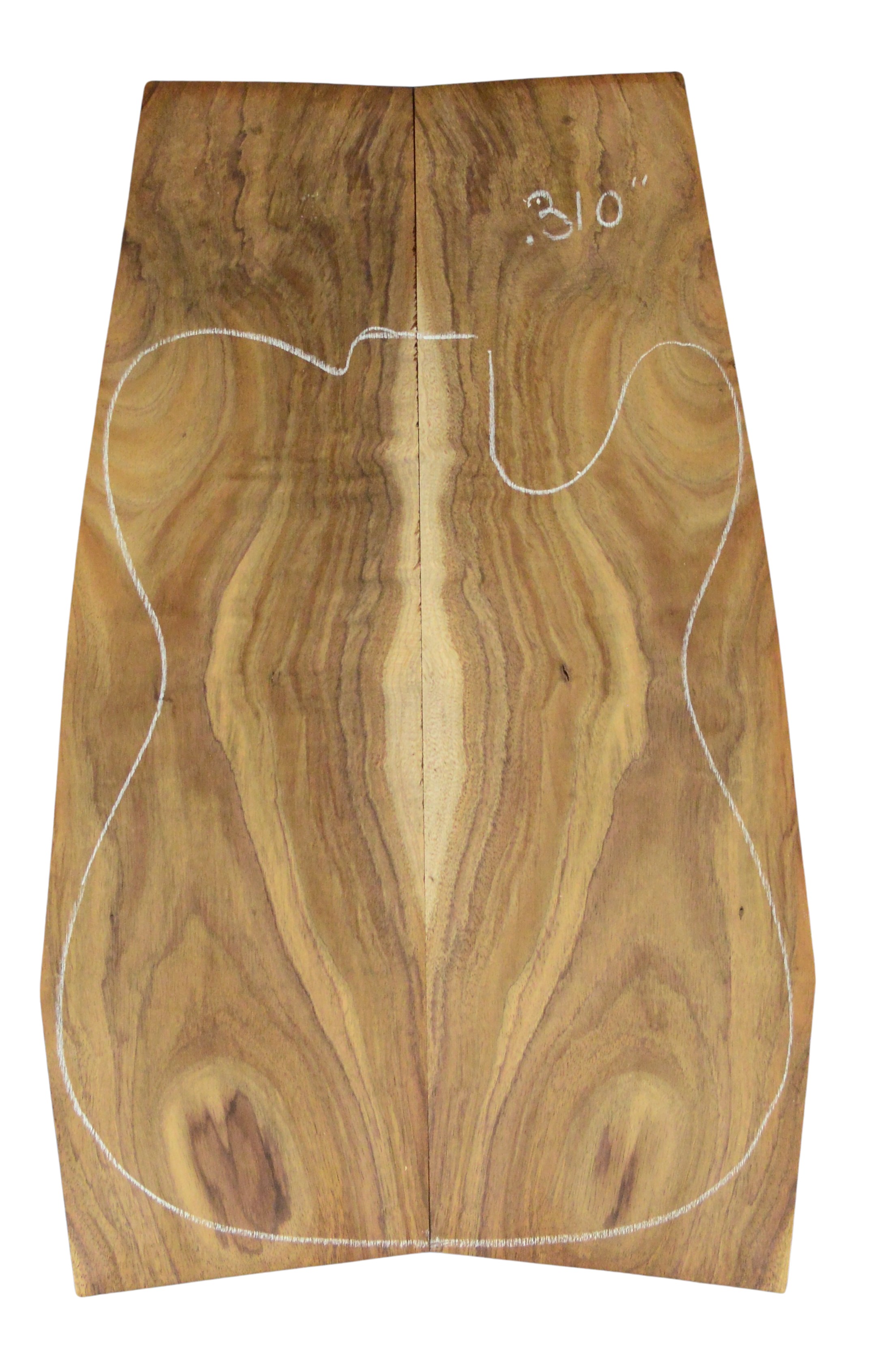 Koa GuitarSolidBodyTopATC L026347.G.003
