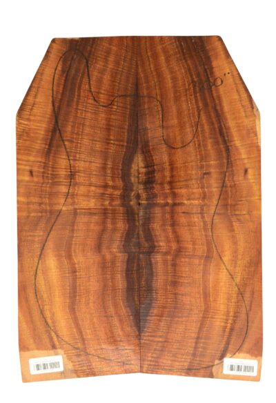 Koa GuitarSolidBodyTopATC L026347.G.006
