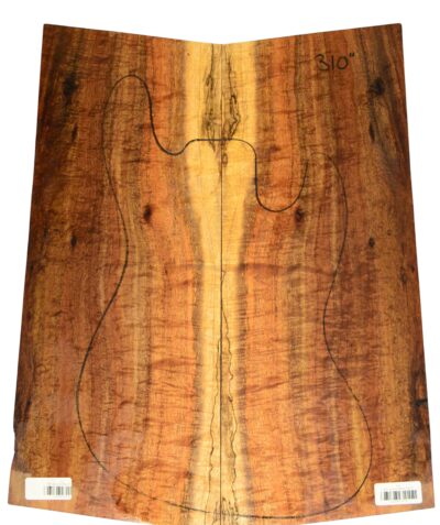 Koa GuitarSolidBodyTopATC L026347.G.015