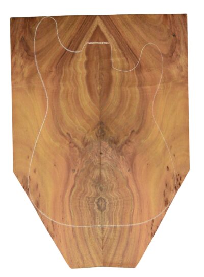 Koa GuitarSolidBodyTopATC L026347.G.026