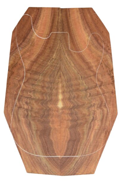 Koa GuitarSolidBodyTopATC L026347.G.063