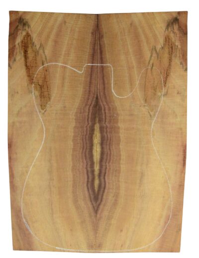 Koa GuitarSolidBodyTopATC L026347.G.069
