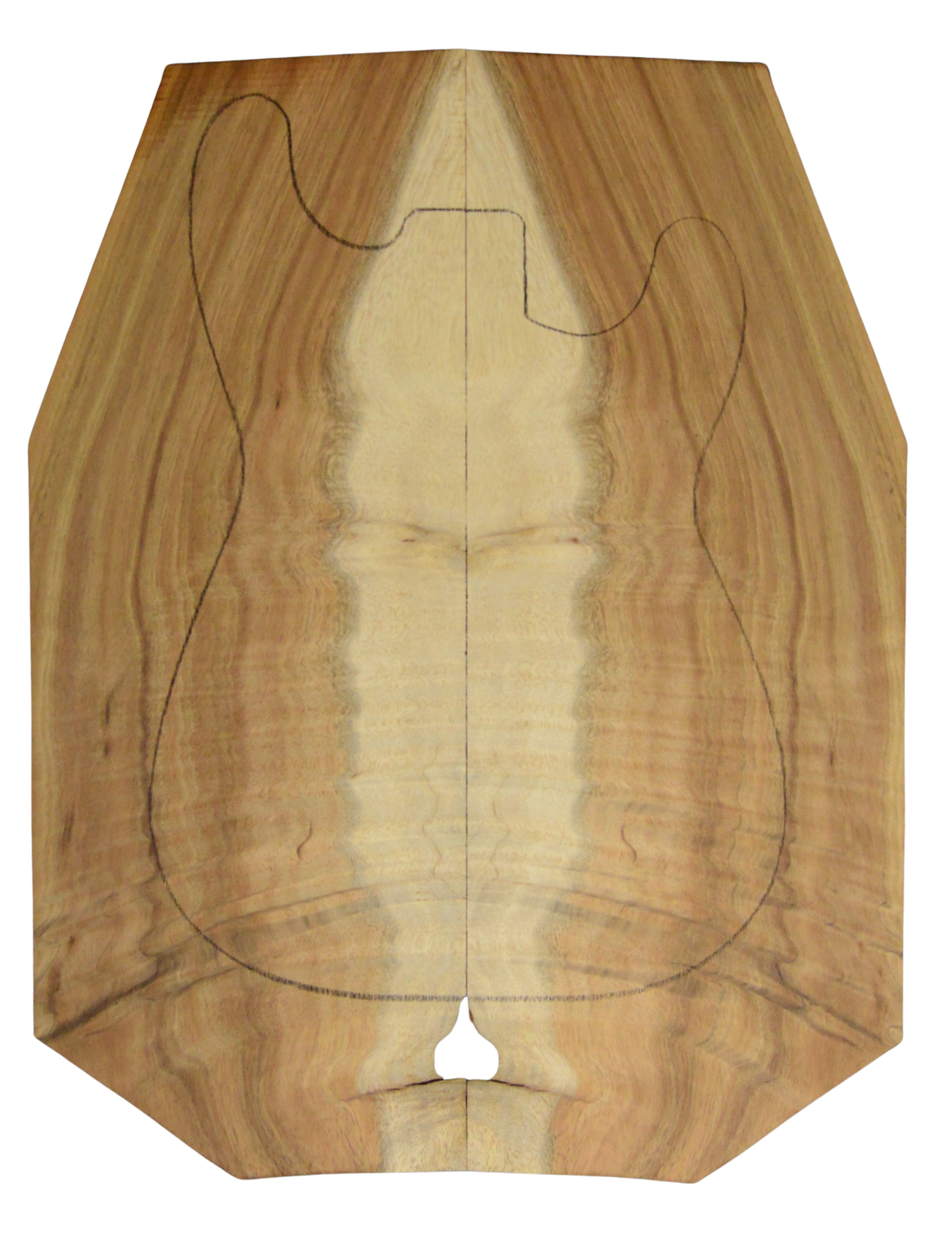Koa GuitarSolidBodyTopATC L026347.G.075