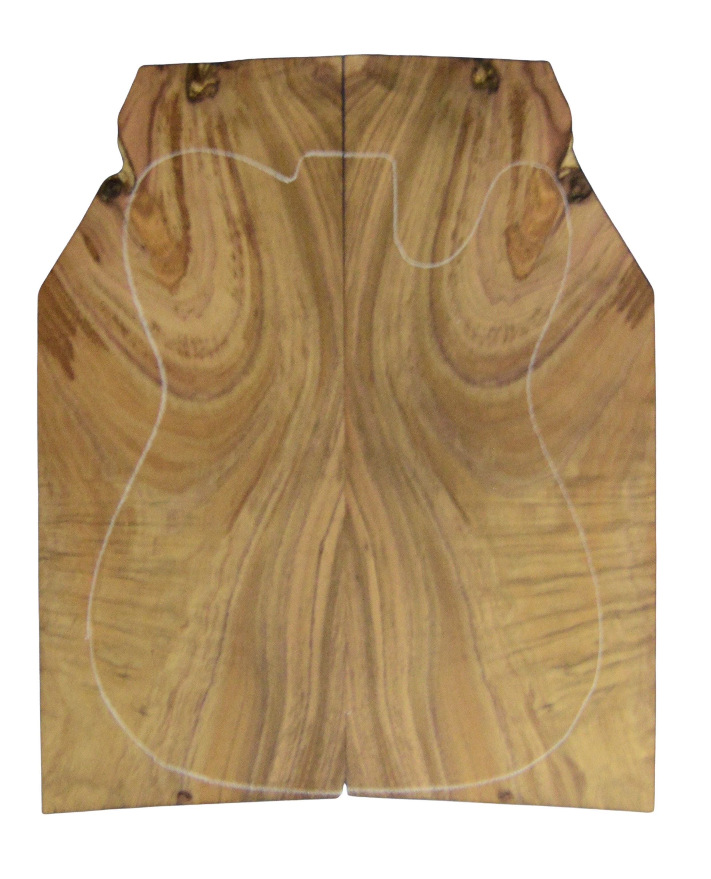 Koa GuitarSolidBodyTopATC L026347.G.076