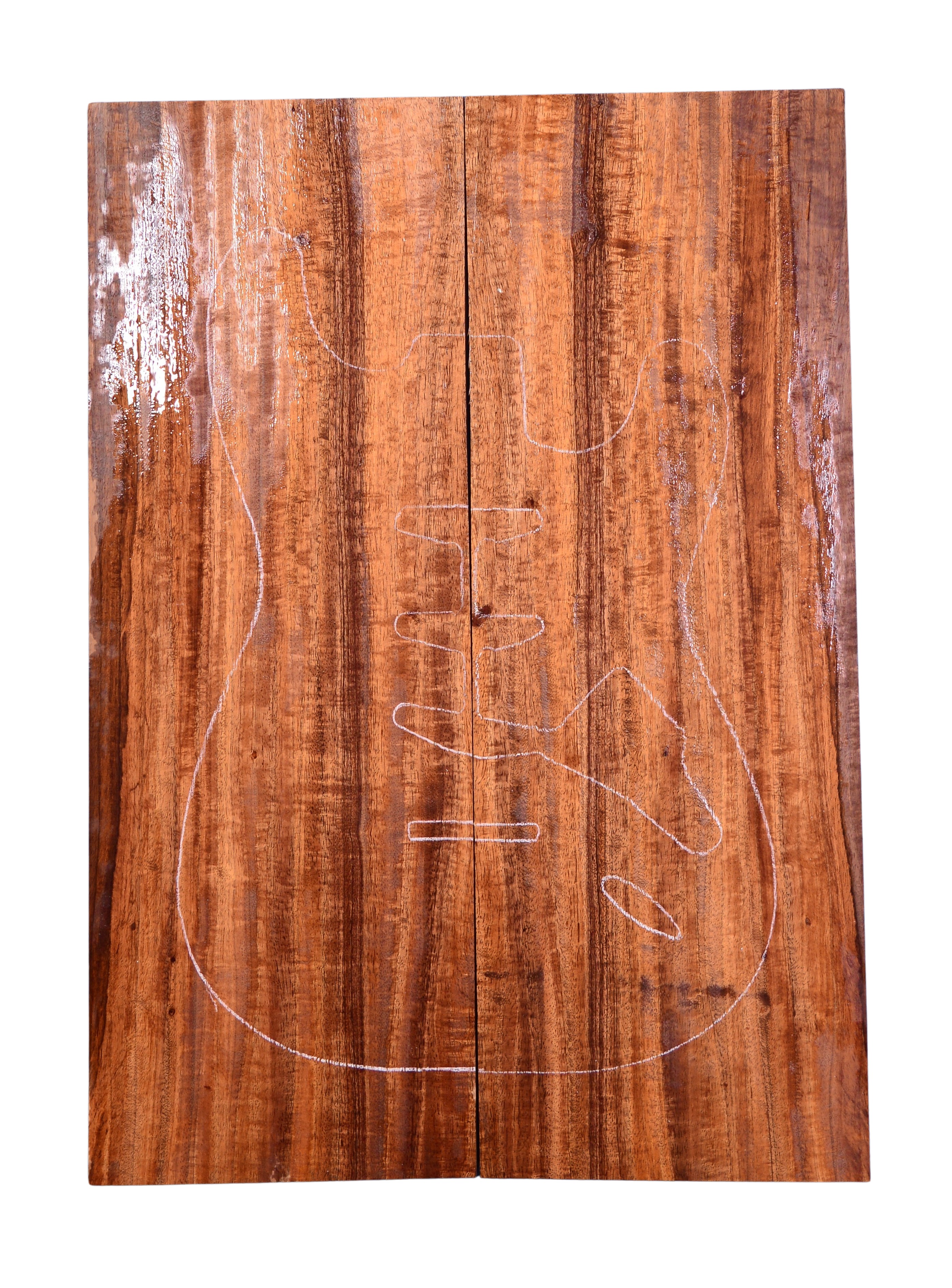 Blackwood (Tasmanian) GuitarSolidBodyTopATC L026566.G.003