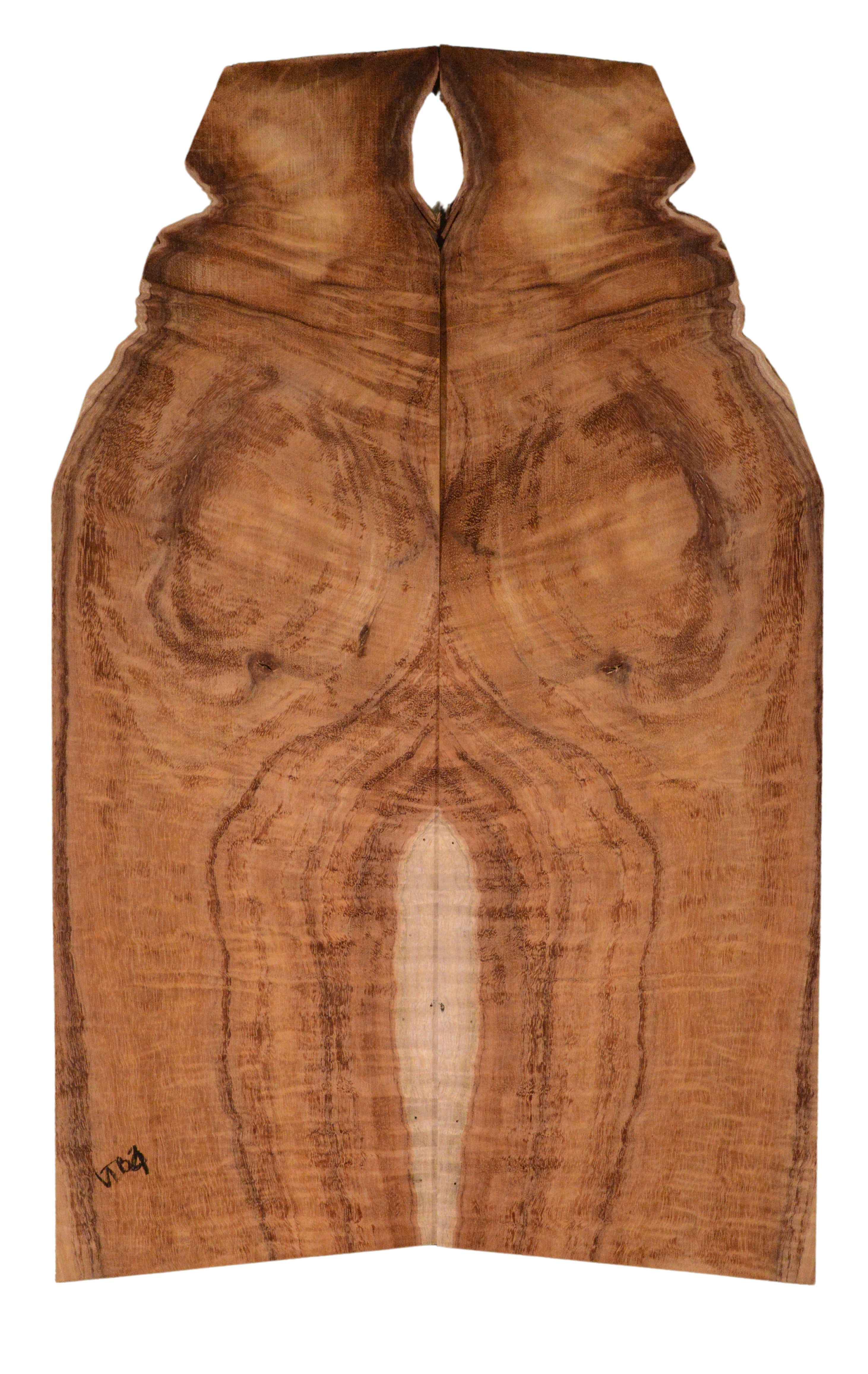 Koa GuitarSolidBodyTopATC L14031.G.044