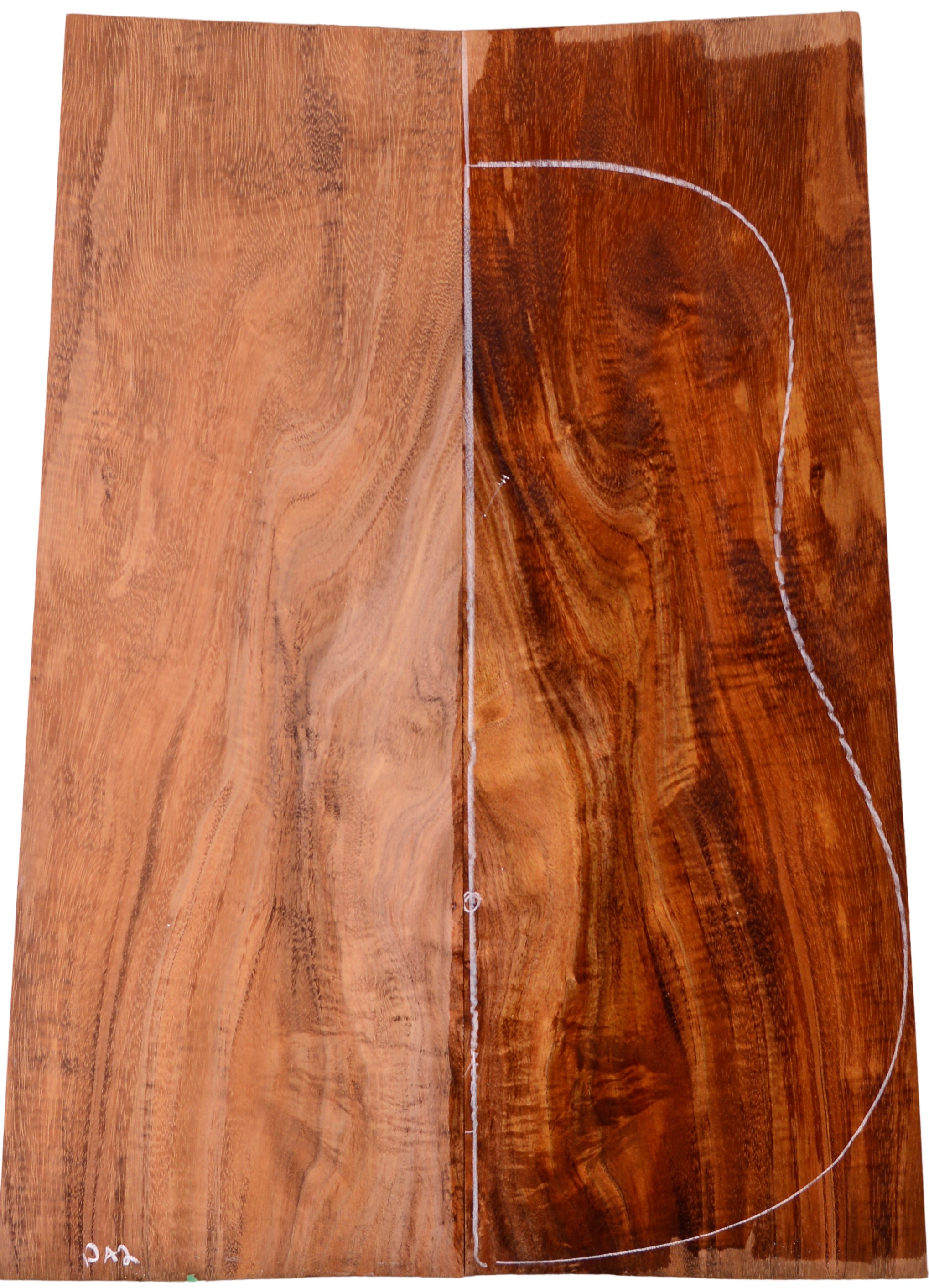 Koa GuitarBack2pcATC L14617.G.121