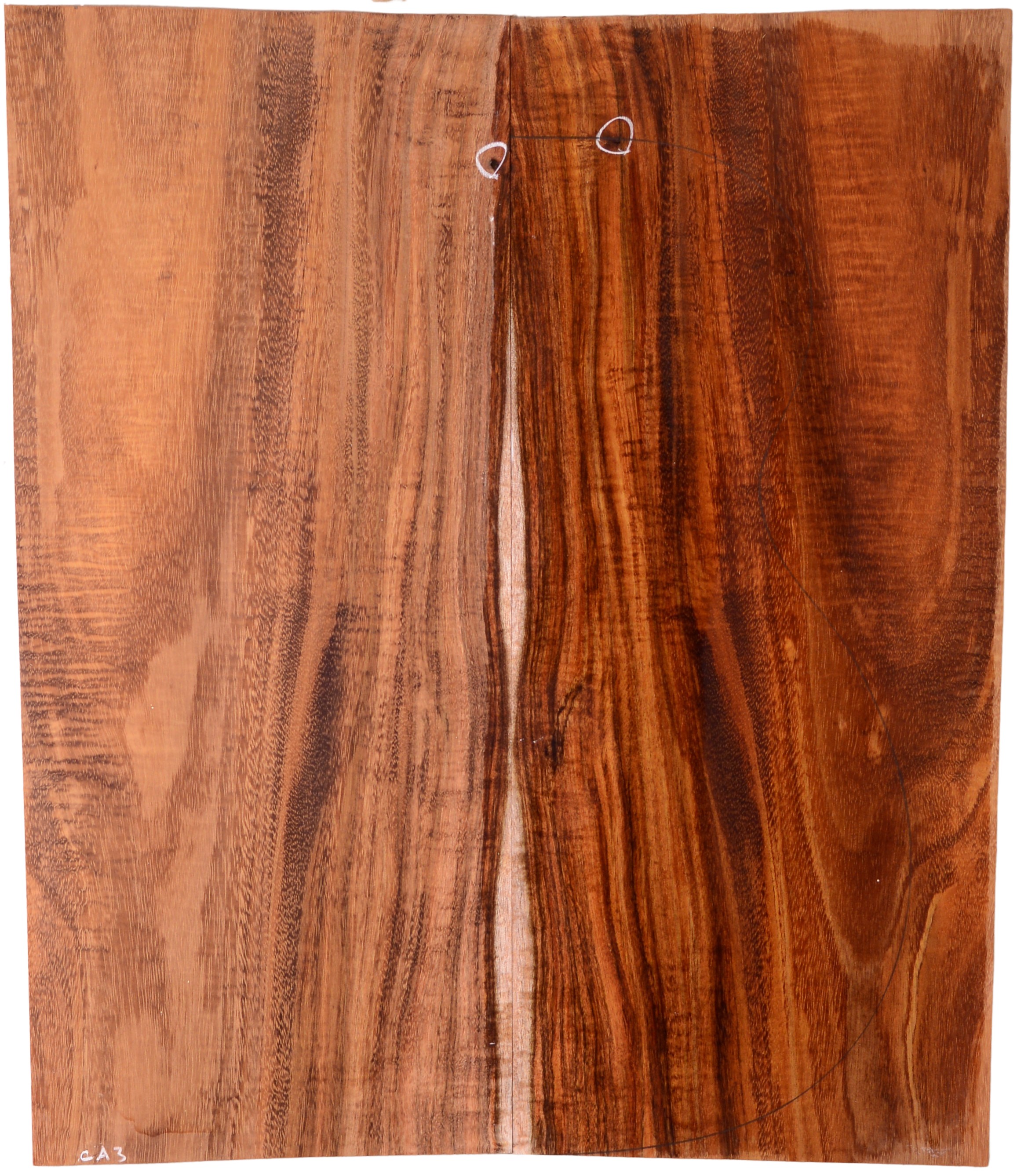 Koa GuitarBack2pcATC L14617.G.137
