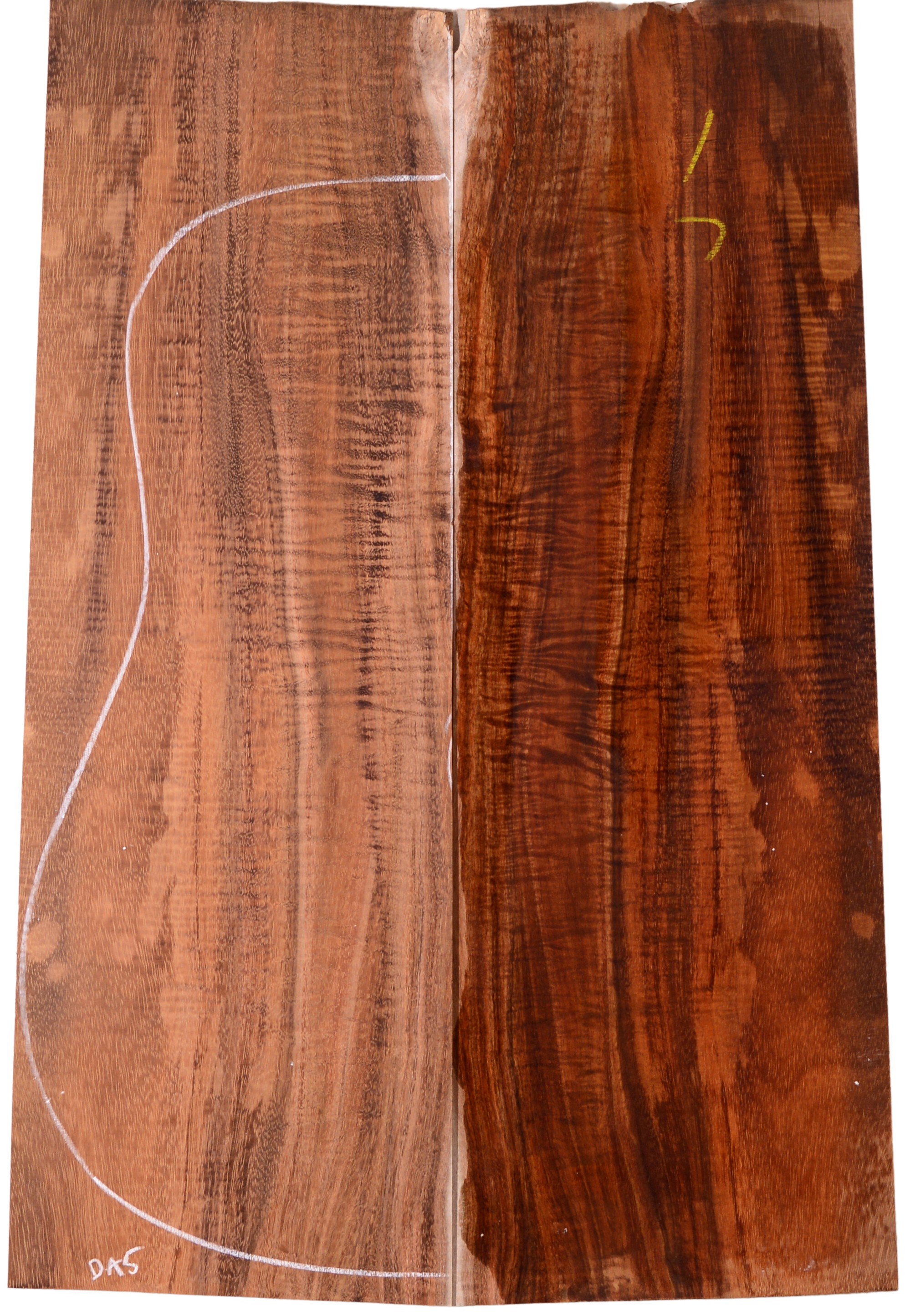 Koa GuitarBack2pcATC L14617.G.140