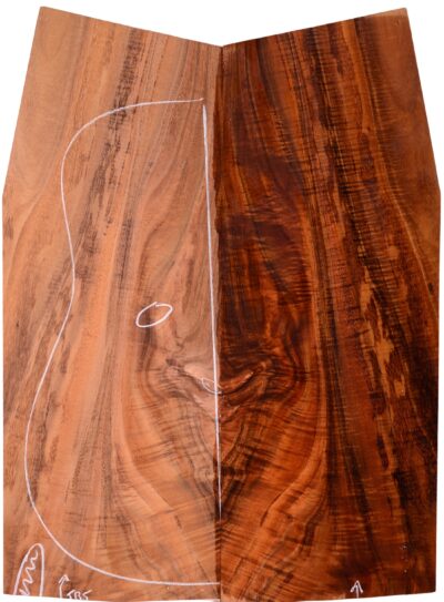 Koa GuitarBack2pcATC L14617.G.146