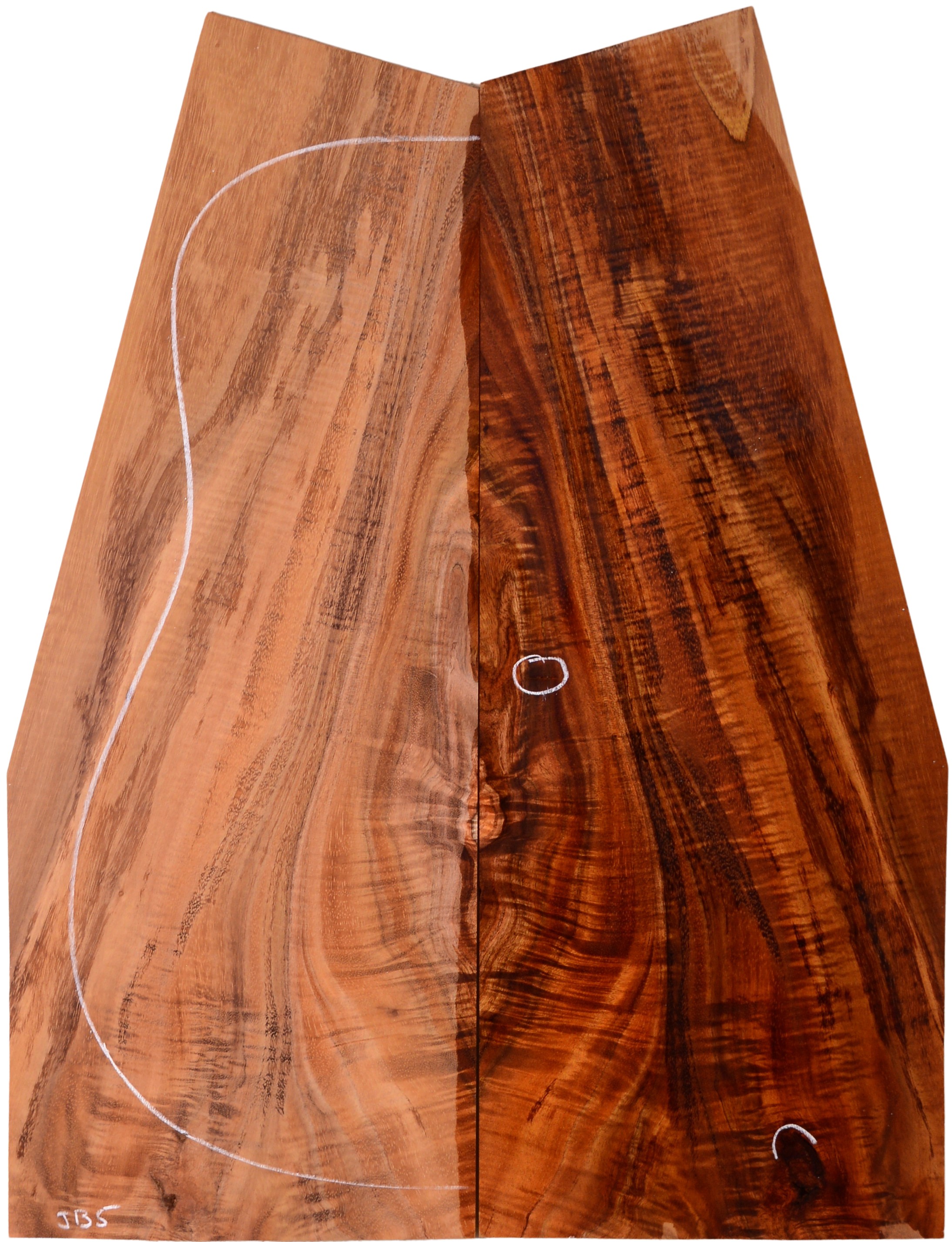 Koa GuitarBack2pcATC L14617.G.147