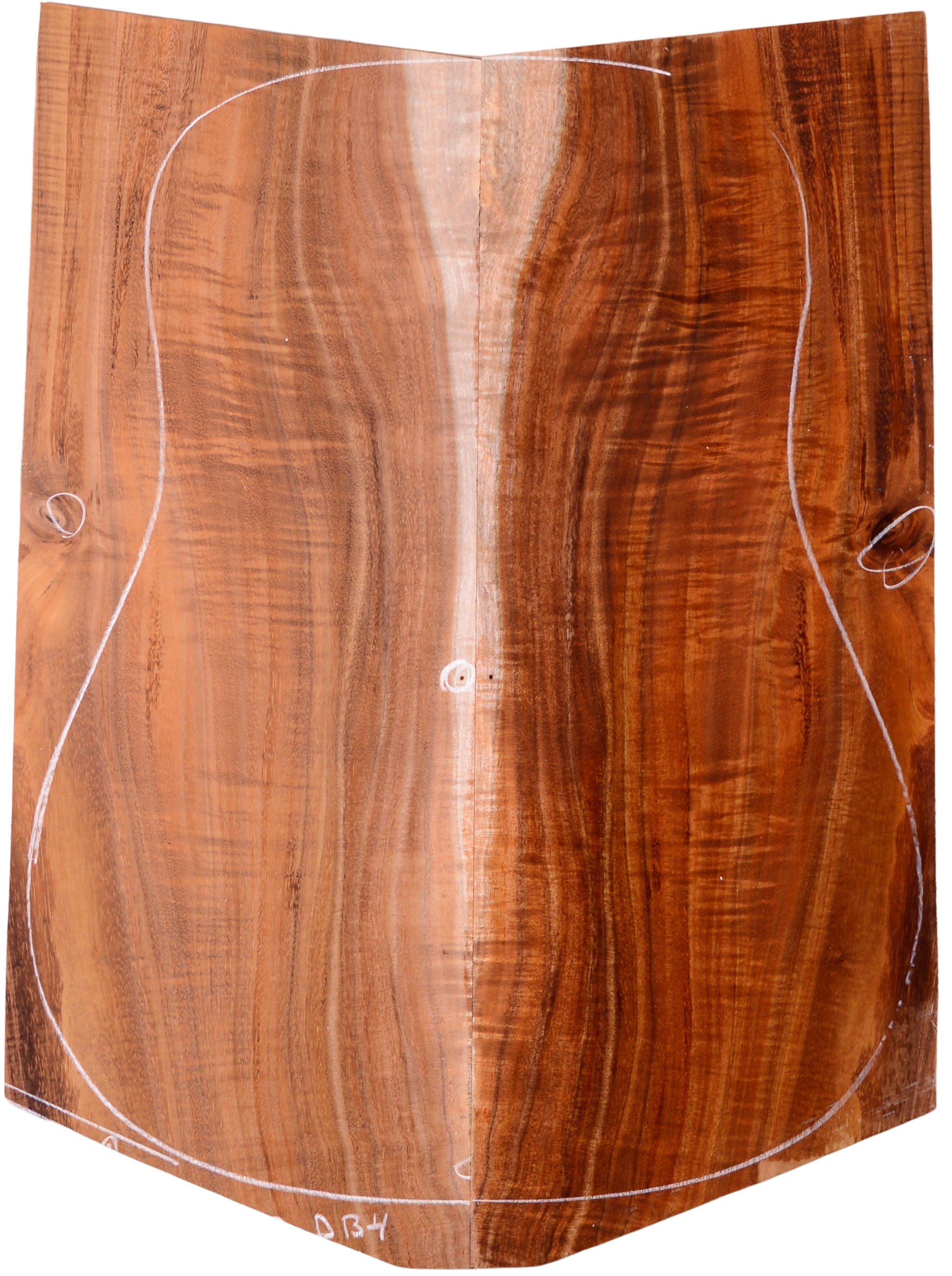 Koa GuitarBack2pcATC L14617.G.149