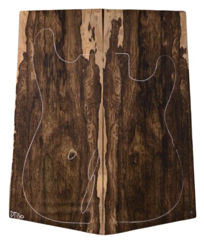 Ziricote GuitarSolidBodyTopATC L15444.G.006