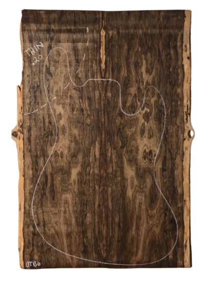 Ziricote GuitarSolidBodyTopATC L15444.G.009