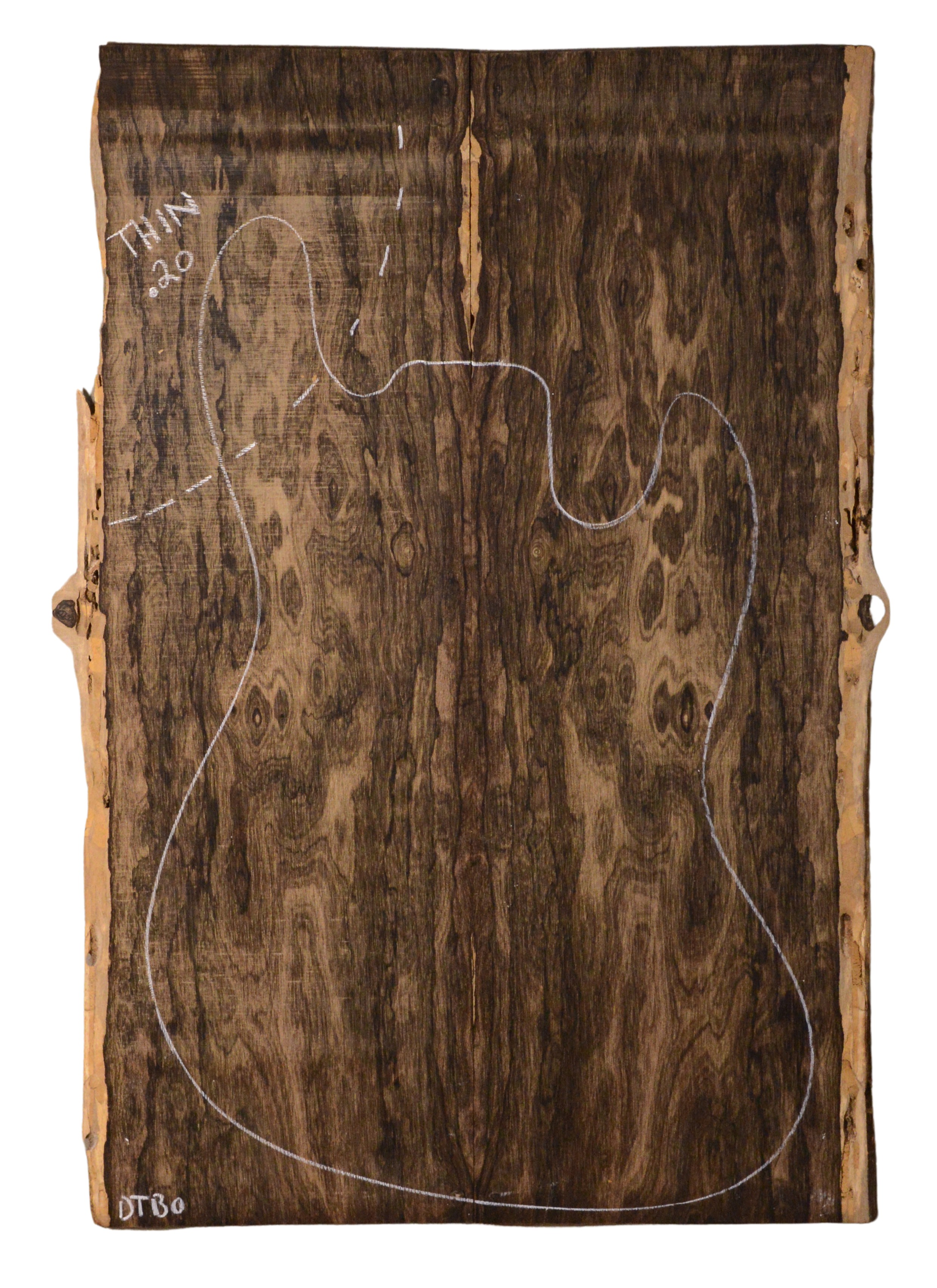 Ziricote GuitarSolidBodyTopATC L15444.G.009