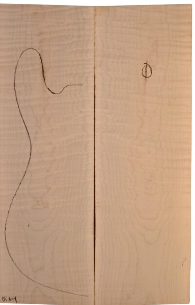 Maple (Soft) GuitarSolidBodyTopATC L15449.G.007