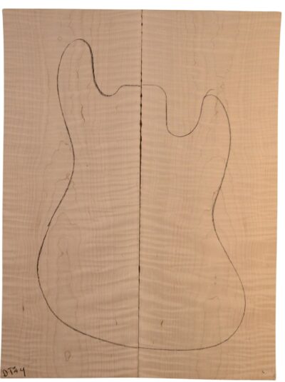 Maple (Soft) GuitarSolidBodyTopATC L15449.G.009
