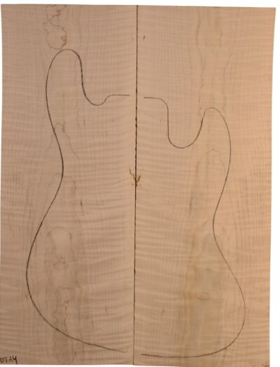 Maple (Soft) GuitarSolidBodyTopATC L15449.G.011