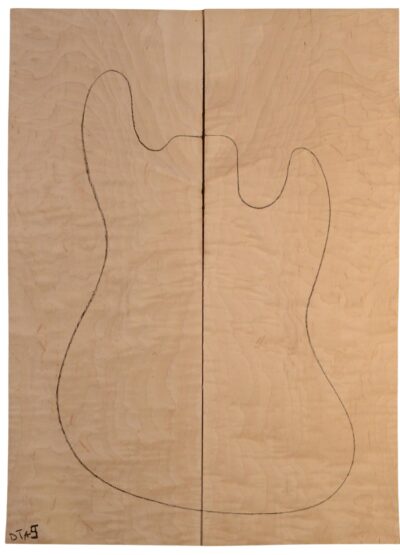 Maple (Soft) GuitarSolidBodyTopATC L15449.G.048