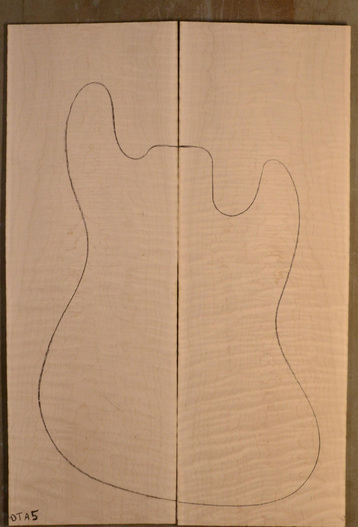 Maple (Soft) GuitarSolidBodyTopATC L15449.G.060