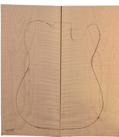 Maple (Soft) GuitarSolidBodyTopATC L15449.G.061