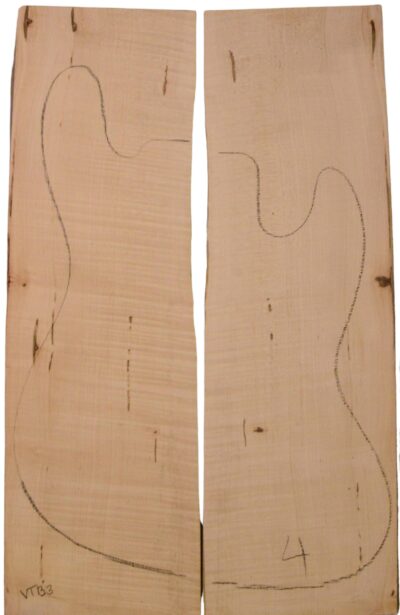 Maple (Soft) GuitarSolidBodyTopATC L15449.G.093