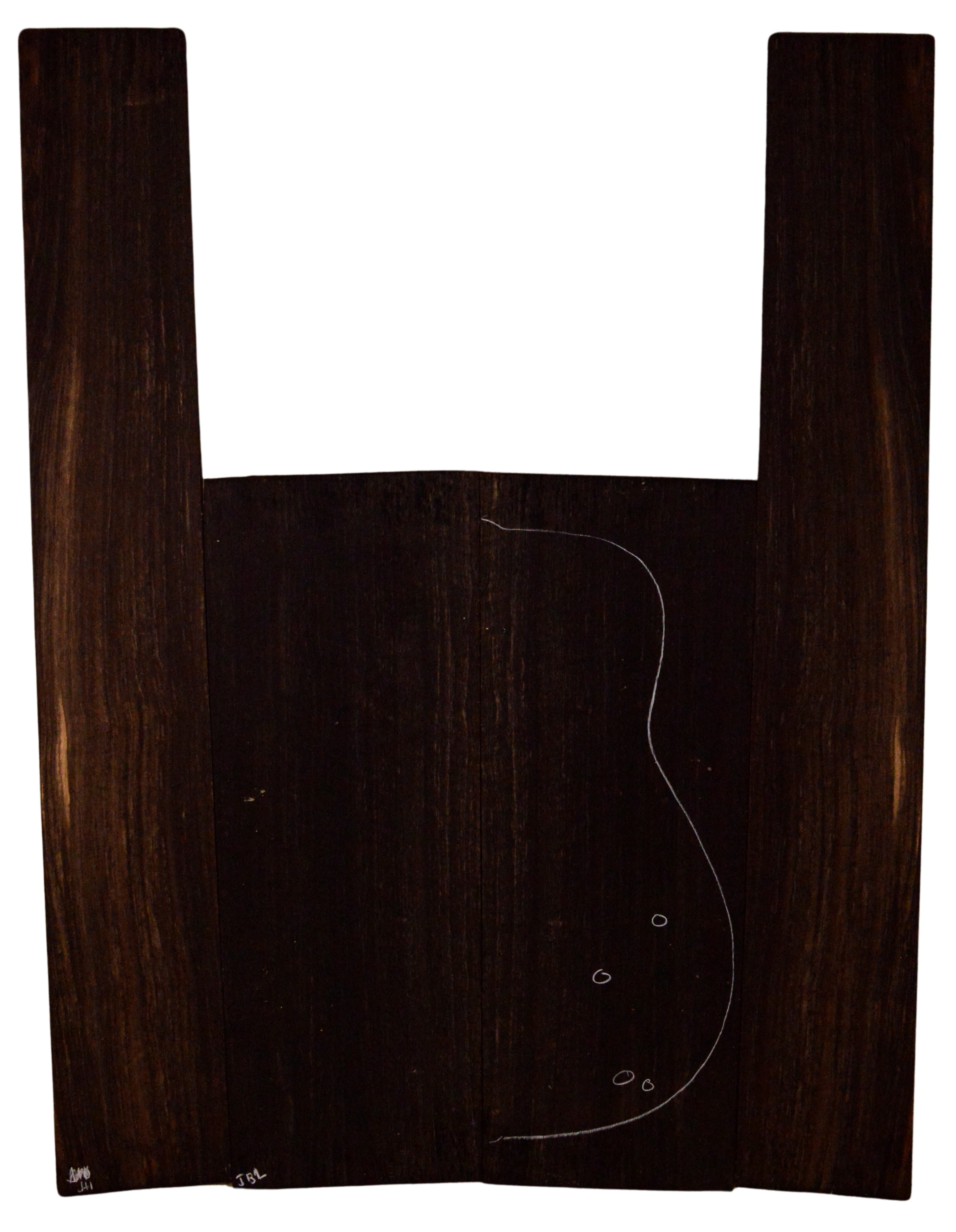 Ebony (Gabon) GuitarSet4pcATC L15489.G.004