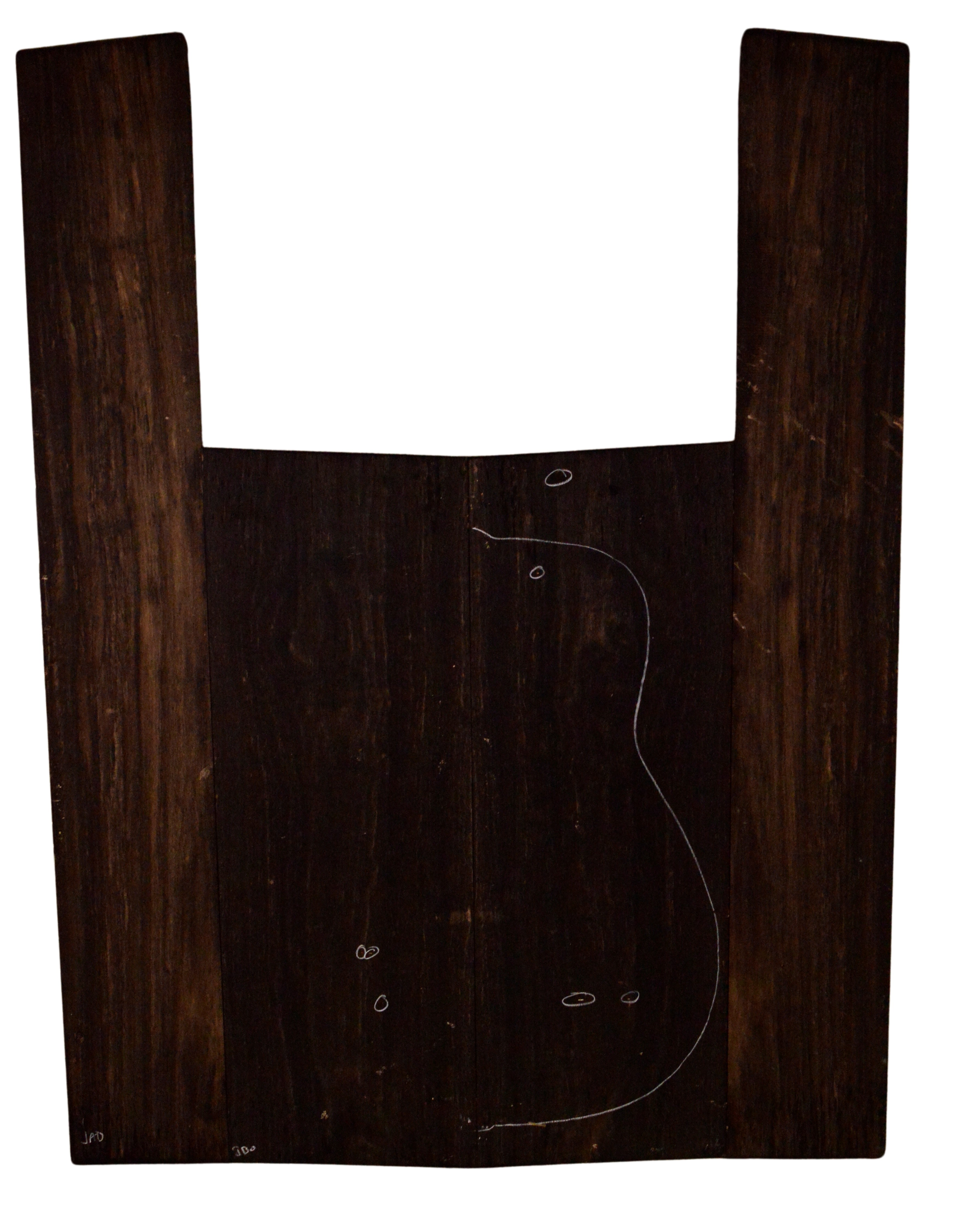 Ebony (Gabon) GuitarSet4pcATC L15489.G.006
